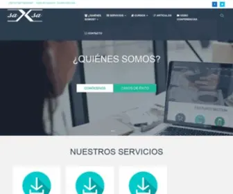 Saxsa.com.mx(Saxsa) Screenshot