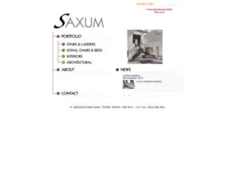 Saxum.co.uk(Saxum) Screenshot