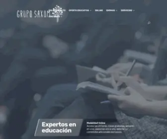 Saxum.com.mx(Inicio) Screenshot