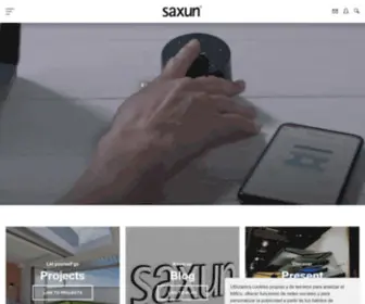 Saxun.com(Sistemas de Protección Solar) Screenshot