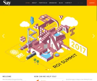 Say-Brand.com(Home) Screenshot