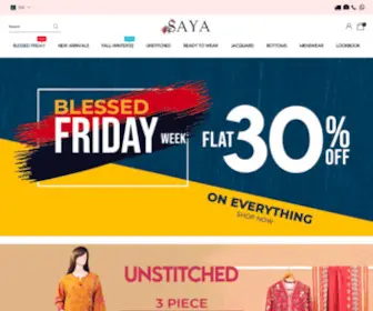 Saya.pk(Official Clothing Store) Screenshot