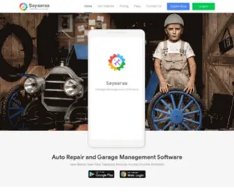 Sayaaraa.com(Automobile Garage Management System For Vehicle Repair and Fixes) Screenshot