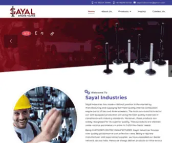 Sayalindustries.com(Sayal Industries) Screenshot