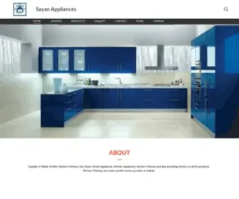 Sayanappliances.co.in(Sayan Appliances) Screenshot