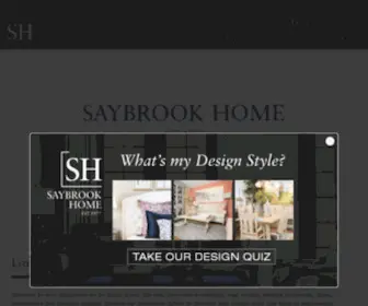 Saybrookcountrybarn.com(Saybrook Home) Screenshot