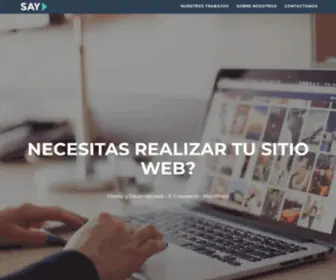 Saycomunicacion.com(Ag9游会网平台) Screenshot