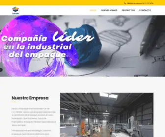 Sayem.mx(Empresa Líder en Empaques) Screenshot