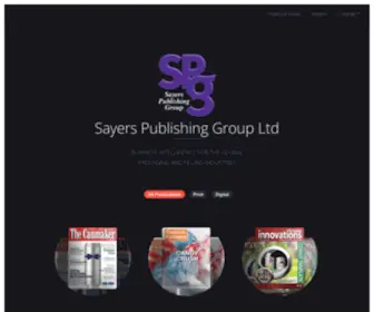 Sayers-Publishing.com(Sayers Publishing Group Ltd) Screenshot