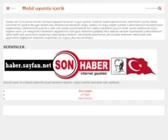 Sayfan.net(Sağlık bilgileri) Screenshot