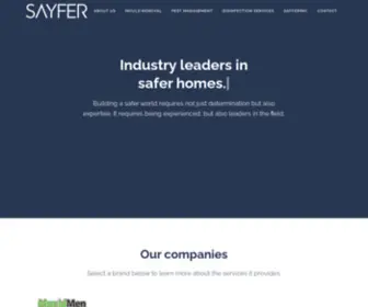 Sayfer.com.au(SAYFER Group) Screenshot