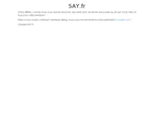 Say.fr(SAY) Screenshot