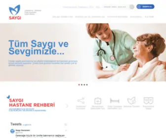 Saygihastanesi.com.tr(Özel hastane) Screenshot