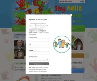 SayhellototheWorld.eu(Pomahajmo v svet) Screenshot
