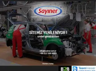 Sayiner.com.tr(Sayiner Otomotiv) Screenshot