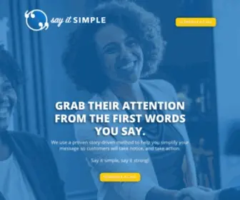 Sayitsimple.net(Say It Simple LLC) Screenshot