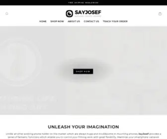 Sayjosef.com(Say Josef) Screenshot