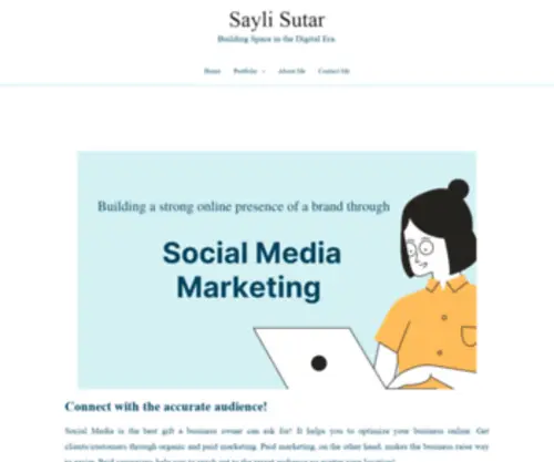 Saylisutar.com(Sayli Sutar) Screenshot