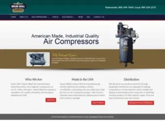 Saylor-Beall.com(Industrial air compressors) Screenshot