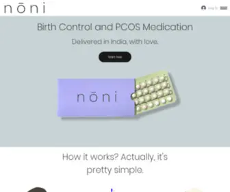 Saynoni.com(Buy Birth Control Online) Screenshot