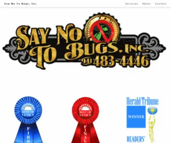 Saynotobugsflorida.com(Pest) Screenshot