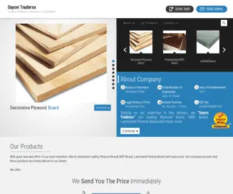 Sayontraderss.in(Sayon Traderss) Screenshot