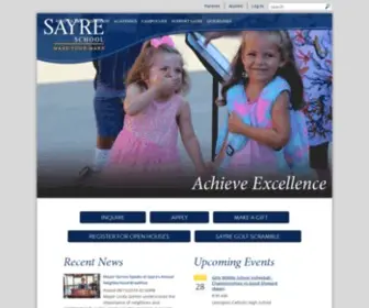 Sayreschool.org(Sayre School) Screenshot