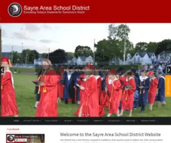 Sayresd.org(Sayre Area School District) Screenshot