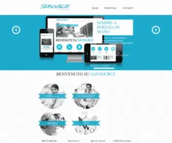 Saysource.com(Software Development) Screenshot