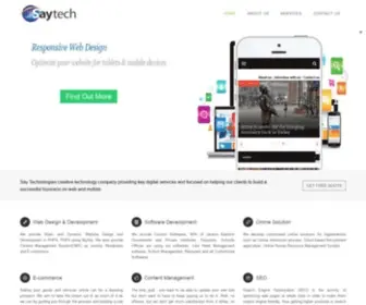Saytech.co.in(Saytech) Screenshot