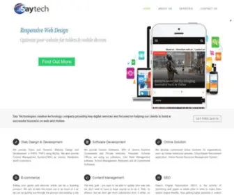 Saytech.in(Website Designing) Screenshot