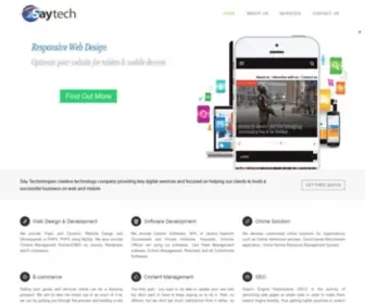 Saytechnologies.in(Website Designing) Screenshot