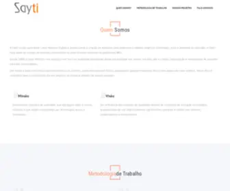 Saytihost.com(Soluções Web) Screenshot
