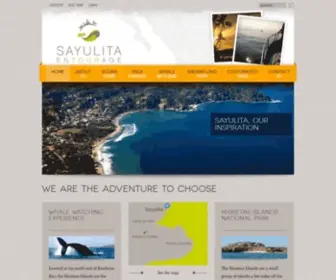 Sayulitaentourage.com(Sayulita Diving School) Screenshot