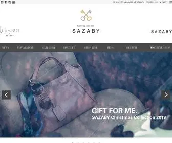 Sazaby.net(Ron Herman、Afternoon Tea、ageteなど) Screenshot