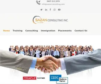 Sazanconsulting.com(Sazan Consulting Inc) Screenshot