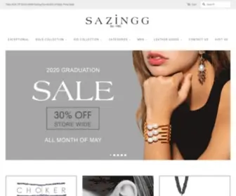 Sazingg.com(Miami Jewelry) Screenshot