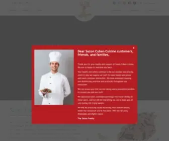 Sazoncubancuisine.com(Best Cuban Food Miami Beach) Screenshot