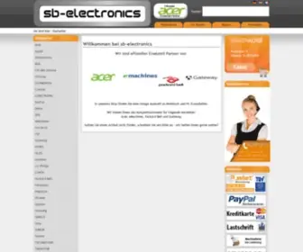 SB-Electronics.de(SB Electronics) Screenshot