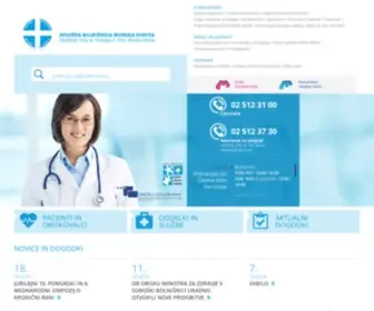 SB-MS.si(Splošna bolnišnica Murska Sobota) Screenshot