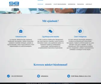 SB.hu(Üzleti intelligencia rendszerek) Screenshot