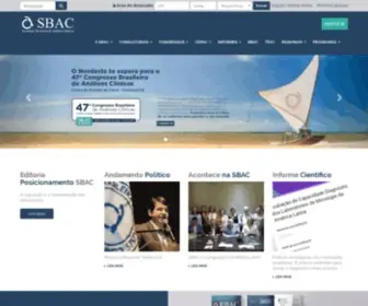 Sbac.org.br(SBAC) Screenshot