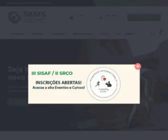 Sbafs.org.br(Sociedade Brasileira de Atividade Física e Saúde) Screenshot