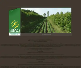 Sbag.org.br(Sociedade Brasileira de Agrosilvicultura) Screenshot