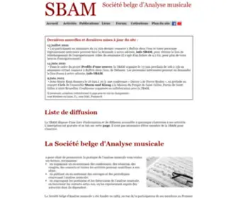 Sbam.be(Société) Screenshot