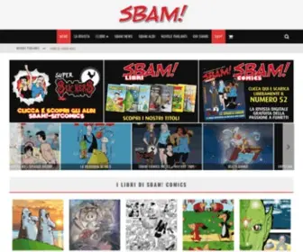 Sbamcomics.it(Sbam) Screenshot