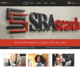 Sbasearch.com(SBA Search) Screenshot