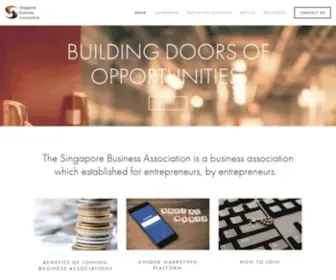 Sba.sg(Singapore Business Association) Screenshot