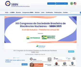 SBBN.org.br(Sociedade Brasileira de Biociências Nucleares) Screenshot