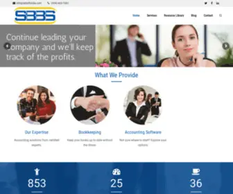 SBBSflorida.com(Small Business Bookkeeping Solutions) Screenshot